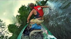 River Wye canoe trip, wild camping, 4 day paddle from Glasbury to Hereford