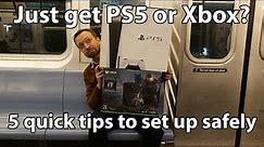 5 Tips for Setting Up Your PS5 and Xbox Series X