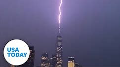 7 incredible lightning strikes on landmarks | USA TODAY