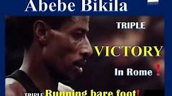 Ababa Bikila 1960’s Olympic Marathon TRIPLE VICTORY in Rome! ( The Barefoot runner)#ethiopia #Abebe