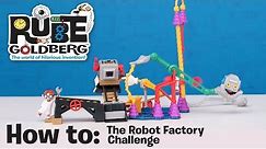 Spin Master | How To: The Robot Factory Challenge - Rube Goldberg