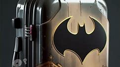 Gotham-Inspired Suitcase Design Collection | Channeling the Dark Knight's Essence!