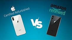 Apple Refurbished Vs Amazon Renewed iPhones - Which is best??