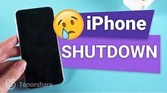 [2023] How to Fix iPhone Unexpected Shutdown - No Data Loss