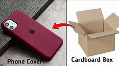 Phone cover making at home using Cardboard