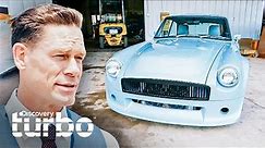John Cena recibe al fin su clásico MG personalizado | Texas Metal | Discovery Turbo