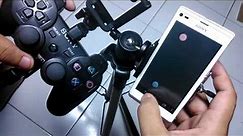 PS3 (wireless using bluetooth) with sixaxis controller on Android