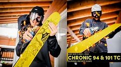 All-New LINE Chronic 94 and 101 TC Skis - A Durable, Refined Shape