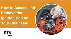 CHAINSAW REPAIR: How to Access and Remove the Ignition Coil on Your Chainsaw | FIX.com