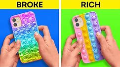 DIY Unique Phone Cases || Antistress Cases You Can Easily Make
