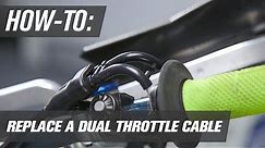 How To Replace a 4 Stroke Motorcycle Throttle Cable