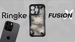 iPhone 15 Pro Ringke Fusion X (Camo) Case!