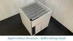 Agam's Select Structure - Baffle Ceiling Install