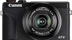 Canon PowerShot G7X Mark III Digital Camera with 4.2x Optical Zoom Lens (Black)
