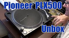 UnBox Pioneer DJ PLX500 Turntable