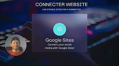 Free Website Google Sites: Connecter site