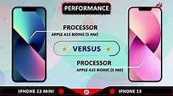 IPHONE 13 MINI VS IPHONE 13 l Phones Comparison l Specifications - video Dailymotion