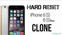 Hard Reset iPhone 6S, 6S PLUS Clone