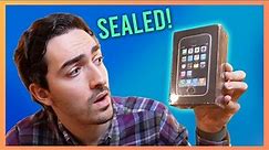 Opening a 14 year old SEALED iPhone: what happens?