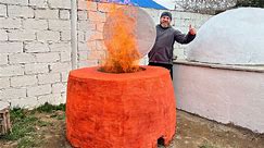 I Build a Real Oriental Tandoor Oven in My Backyard! DIY How to build an oven
