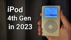 iPod 4th Generation in 2023