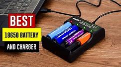 Top 5 Best 18650 Battery And Charger Review in 2023