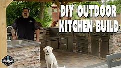Building an Outdoor Kitchen | How We Saved Over 75% Using DIY Outdoor Kitchen Techniques