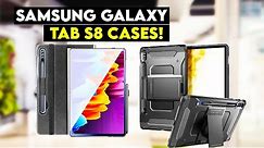 Top 8 Best Samsung Galaxy Tab S8 Cases 2022!✅🔥 (11' Inches) [Spigen/ Otterbox/ Ringke/ Soke etc🔥]