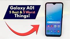 Samsung Galaxy A01 - 5 Best and 5 Worst Things!