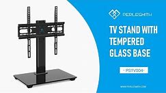PSTVS04 Table Top TV Stand for 37"- 55" TVs - PERLESMITH