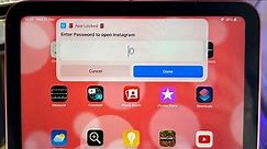 How To Lock Apps on iPad 10th Generation!