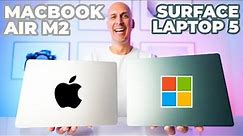 Surface Laptop 5 vs MacBook Air M2 - ULTRABOOK Shootout!