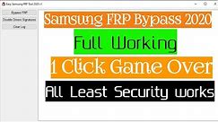 easy samsung frp tool 2020 v1 download | Samsung FRP Tool 2020