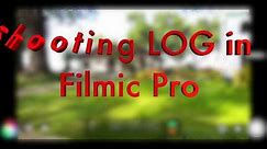 How to Film Log on Filmic Pro Android Samsung S8+ & Color grade