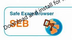 How to download and install SEB (Safe Exam Browser)