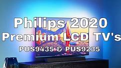 Philips 2020 Premium LCD TV PUS9435 and PUS9235