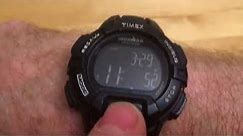 How to set the time On a Timex Ironman watch