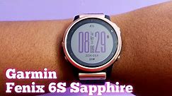 Garmin Fenix 6S Sapphire Review Rose Gold