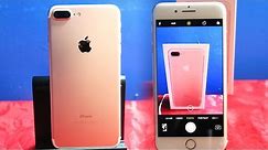 iPHONE 7 PLUS ROSE GOLD UNBOXING, REVIEW & COMPARISON!
