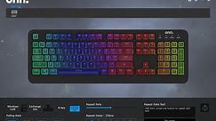 Onn Walmart Mechanical Gaming Keyboard! Pretty colors