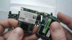 Asus Eee PC 901 primary SSD (50mm) replacement guide.