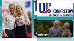 SENIORZY - 100 Konkretów - Jolanta Jastrzębowska nr 15 na liście okręgu 18