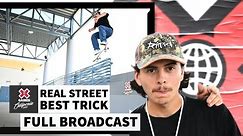 Real Street Best Trick: FULL COMPETITION | X Games California 2023