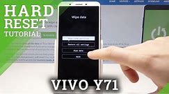 How to Hard Reset VIVO Y71 - Factory Reset / Wipe Data