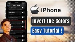 How to Invert Colors on iPhone !