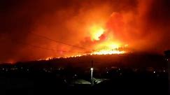 New raging wildfires sweep through Greece as residents and beaches evacuated