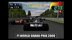 F1 World Grand Prix 2000 - PS1 Gameplay
