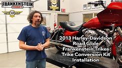 2013 Road Glide Trike - How To Install a Frankenstein Trikes Trike Kit on a Harley Road Glide