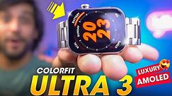 The Best *LUXURY AMOLED* Smartwatch You Can Buy! ⚡️ Noise Colorfit ULTRA 3 Smartwatch Review