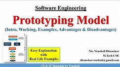 SE 8 : Prototyping Model | Complete Explanation with Example